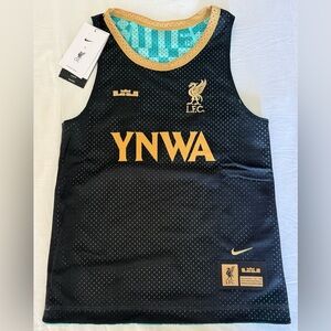 Nike Liverpool FC X LeBron Reversible Jersey  FQ4128-305 Kids Sz: Small (7-9yrs)
